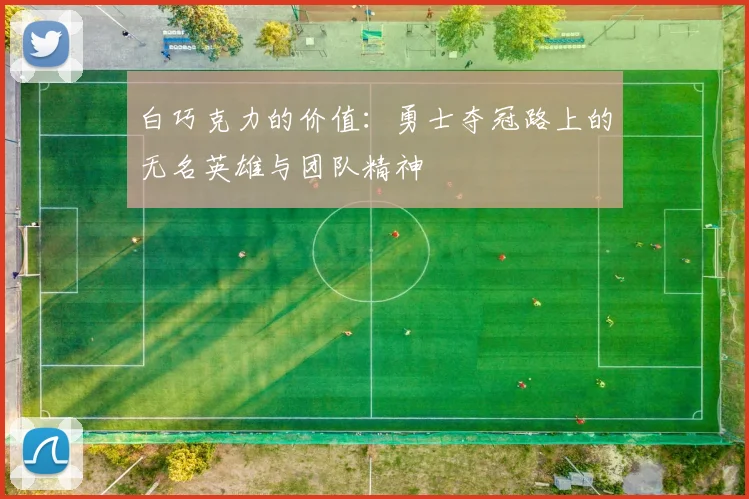 白巧克力的价值：勇士夺冠路上的无名英雄与团队精神